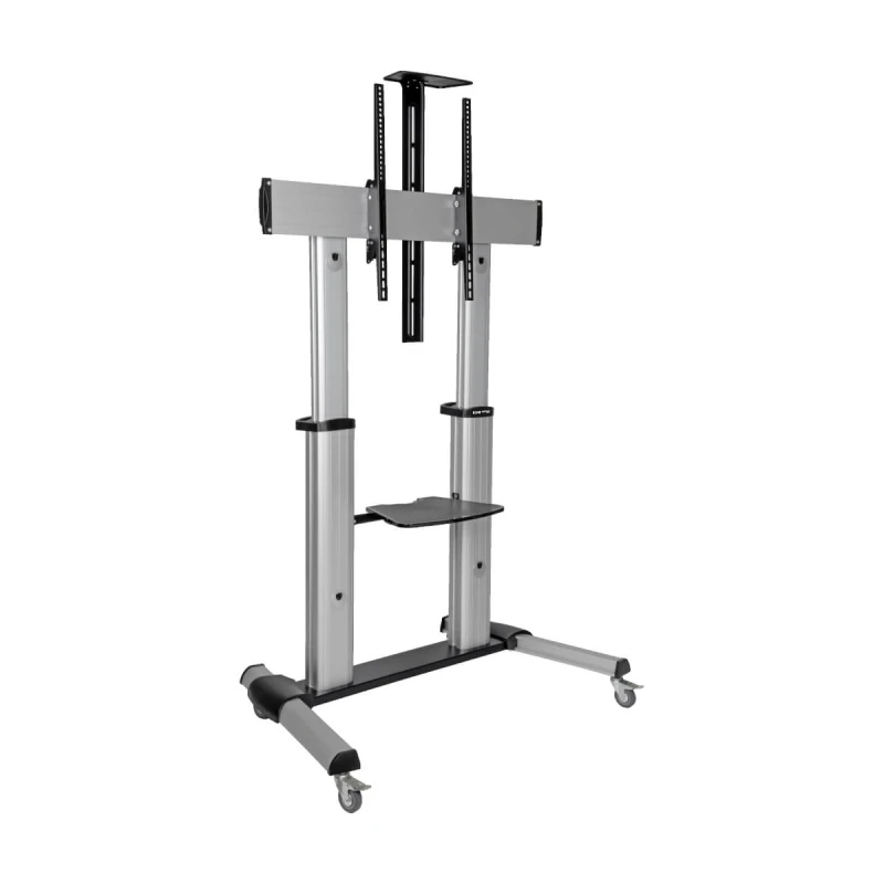 Image of Tripp Lite DMCS60100XX Heavy-Duty Rolling TV Stand. Height Adjustable.