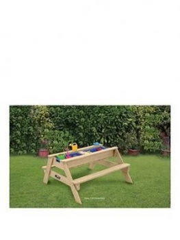 Image of Hedstrom Sand, Water, And Ball Play Table And Bench