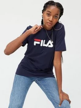 Image of Fila Eagle T-Shirt - Navy, Size S, Women