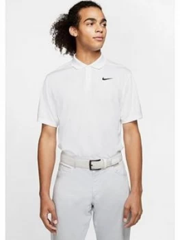 Image of Nike Golf Dry Victory Solid Polo - White
