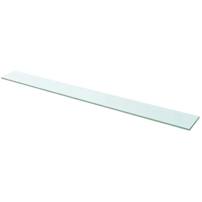 Image of VIDAXL Shelf Panel Glass Clear 110x12cm vidaXL 243847