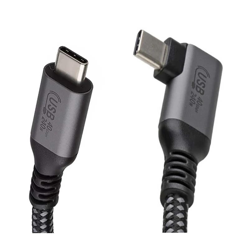 Image of FDL 1.5M USB 4.0 C/M - C/M CABLE R/A - GEN.3 - 40GB / 240W / ALT