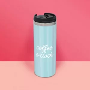 Image of Coffee O'Clock Stainless Steel Travel Mug
