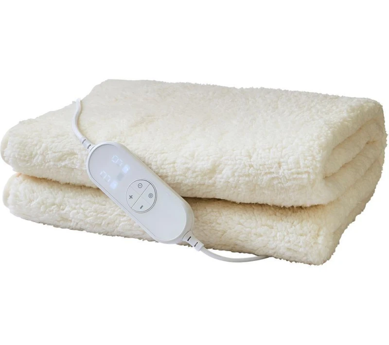 Image of Morphy Richards EverCosy Fleece Electric Underblanket - Cream, 150 x 140cm 5056765401663