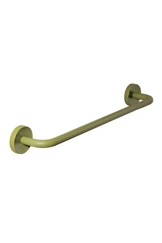 Image of Cosmic Towel Rail, 40cm, Green, Award-Winning Design, Geyser Collection in Olive Olive Unisex