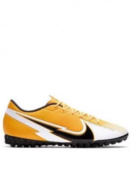 Image of Nike Mens Mercurial Vapor 13 Academy Astro Turf Football Boot, Orange/White, Size 9, Men