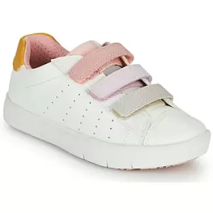 Image of Geox SILENEX GIRL Girls Childrens Shoes Trainers in White - Sizes 12 kid,13 kid,1 kid,1.5 kid,2.5