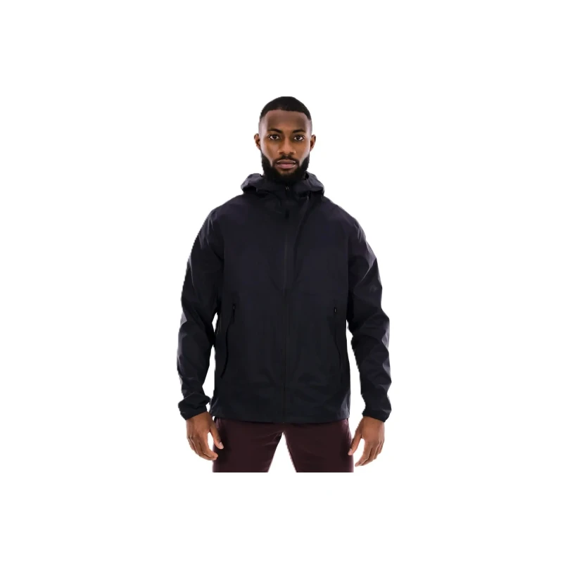 Image of Womens waterproof jacket Odlo Esssential Hardshell Noir Female S