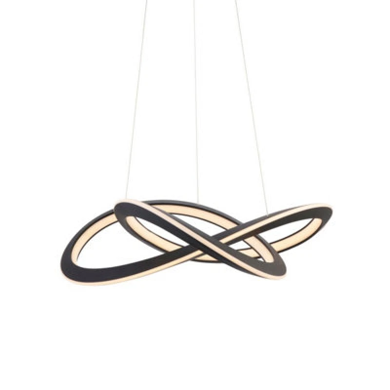 Image of SO'HOME Eliza Wire Pendant Light in Matte Black ONE SIZE