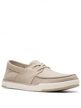 Image of Clarks Step Isle Base Shoes - Sand