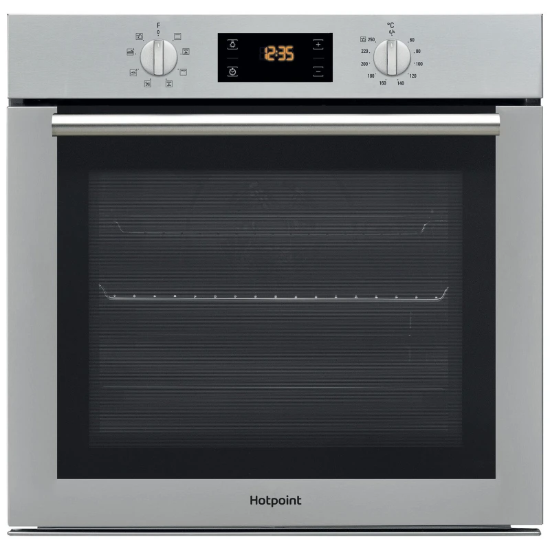 Image of Hotpoint SAEU4544TCIX 60cm Built In Electric Single Oven Inox
