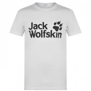 Image of Jack Wolfskin Jack Wolfskin Essential T Shirt - White Rush