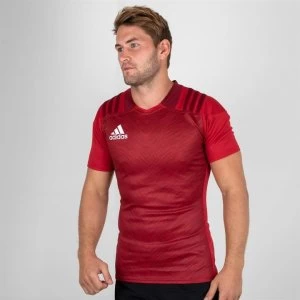 Image of adidas Rugby Replica Shirt - Power Red