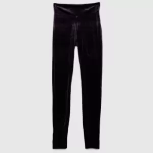 Image of Reebok Velour Leggings In Purple