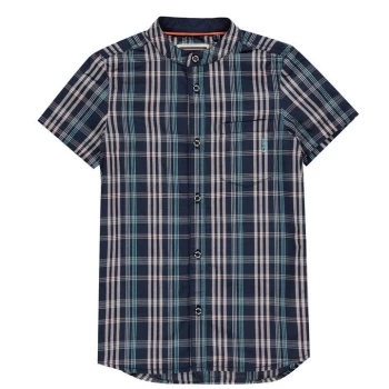 Image of SoulCal Short Sleeve Shirt Junior Boys - Pink Check