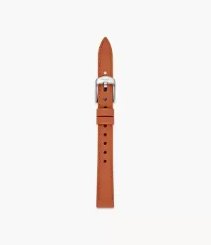 Image of Fossil Women 12mm Light Brown Eco Leather Strap