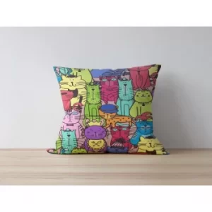 Image of a1199 Multicolor Cushion Cover