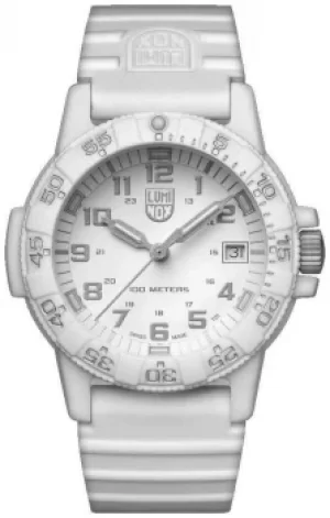 Image of Luminox Sea Turtle 0300 Series Whiteout PU Strap XS.0307.WO Watch