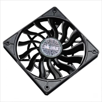 Image of Akasa Slim Fan Designed for HTPC/Slim System 120*120*15mm PWM Control
