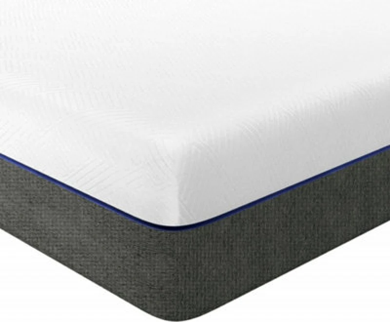 Image of Rattantree 8" Memory Foam Mattress with Soft Fabric 2-Layer Skin-friendly Grey