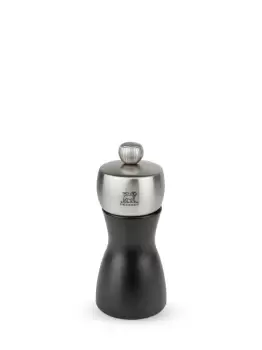 Image of Peugeot Saveurs Peugeot Fidji - Salt grinder - Wood - Stainless...