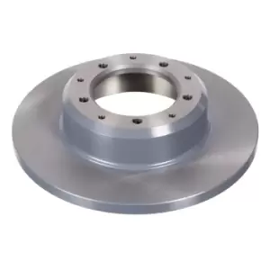 Image of Brake Disc 43825 by Febi Bilstein Rear Axle