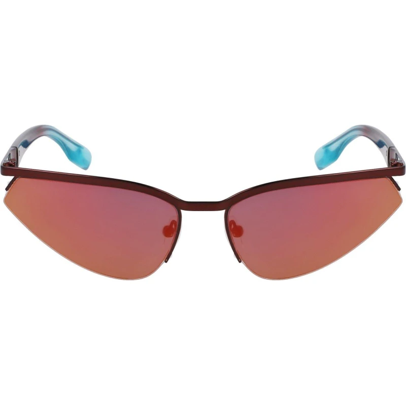 Image of Karl Lagerfeld Karl Lagerfeld KL352S-601 Square/Rectangle Sunglasses in Orange Orange One Size Unisex 883900109192