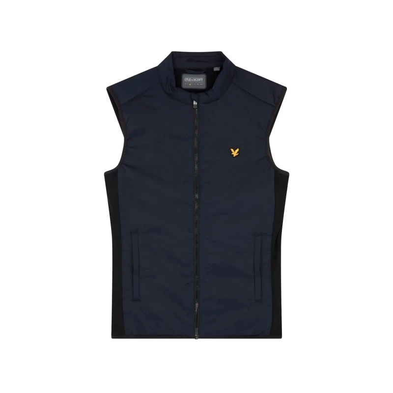 Image of Lyle & Scott Sleeveless vest Lyle & Scott Bleu Male M