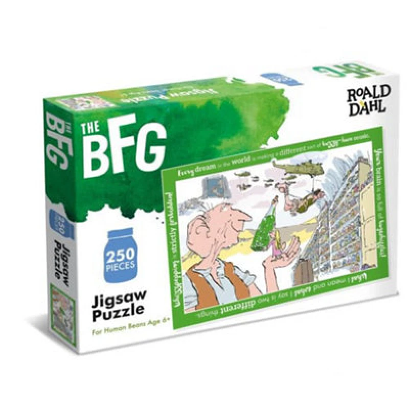 Image of Paul Lamond Games Roald Dahl Puzzles 250Pc Big Friendly Giant - Brand New And Sealed