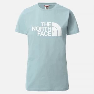 Image of The North Face Womens Easy Short Sleeve T-Shirt - Tourmaline Blue - M