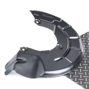 Image of RIDEX Brake Disc Back Plate 1330S0088 Rear Brake Disc Back Protection Plate,Rear Brake Disc Cover Plate VW,AUDI,SKODA,POLO (9N_)