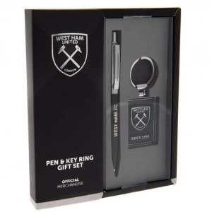 Image of West Ham United FC Pen & Keyring Set