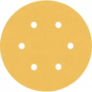 Image of Bosch Expert C470 Red Wood Top Sanding Discs 150mm 150mm 120g Pack of 50