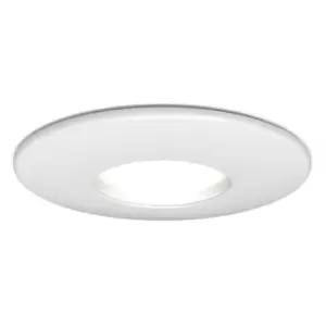 Image of 4LITE IP20 GU10 Fire-Rated Downlight - Matte White