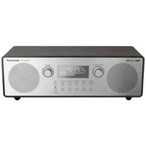 Image of Panasonic RF-D100BTEGT Desk radio FM, DAB+ AUX, Bluetooth, DAB+, FM Alarm clock Silver, Brown