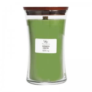 Image of Woodwick Evergreen Scented Candle 609.5g