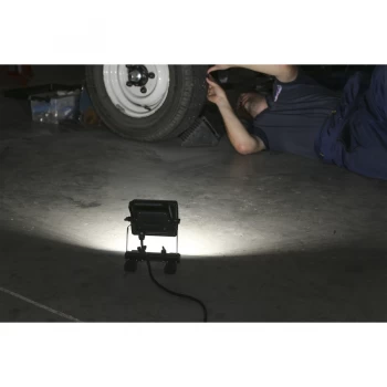 Image of Sealey LED090 Portable Floodlight 10W SMD LED 230V