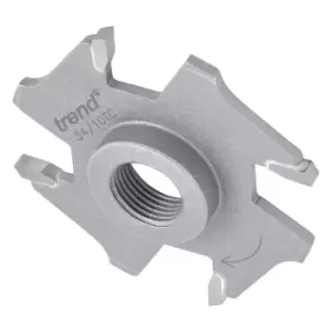 Image of Trend Threaded Slotter Blade for 33 Series M12 Arbors 50mm 3mm M12 Thread
