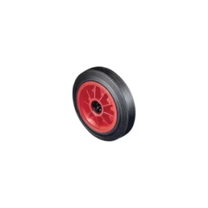 Image of Rubber Tyre Polyprop' Centre 200MM-1"B Wheel