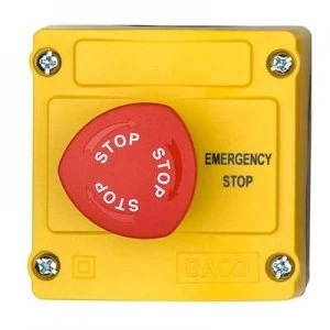 Image of BACO LBX130009 Kill switch enclosure 240 V AC 2.5 A 2 breakers IP66