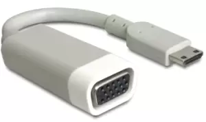 Image of DeLOCK 65471 video cable adapter 0.015 m mini HDMI VGA White