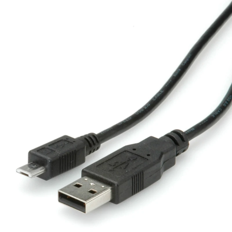 Image of ROLINE USB 2.0 Cable. USB Type A M - Micro USB B M 3.0 m