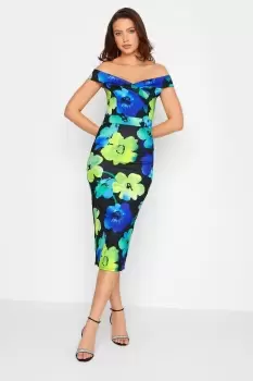 Image of Tall Bardot Midi Dress