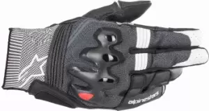 Image of Alpinestars Morph Sport Motorcycle Gloves, black-white, Size S, black-white, Size S