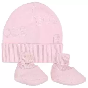 Image of Boss Boss Beanie Sock Set Bb32 - Pink