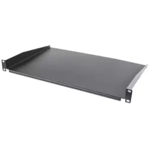 Image of Intellinet 19" Cantilever Shelf 1U Shelf Depth 300mm Non-Vented Max 25kg Black Three Year Warranty