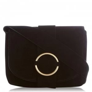 Image of Maison De Nimes Suede/PU Mia Crossbody - Black