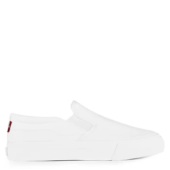 Image of Levis Levis Deacon Slip On Trainers Mens - White