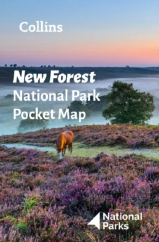 Image of New Forest National Park Pocket Map. By National Parks UK, Collins Maps Books