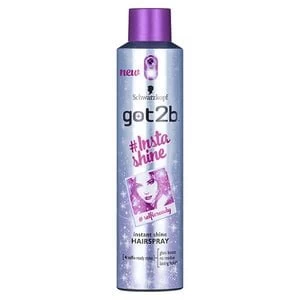 Image of Schwarzkopf got2b Instashine Hairspray 300ml